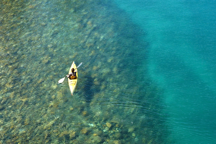 Kayak en la Bahía